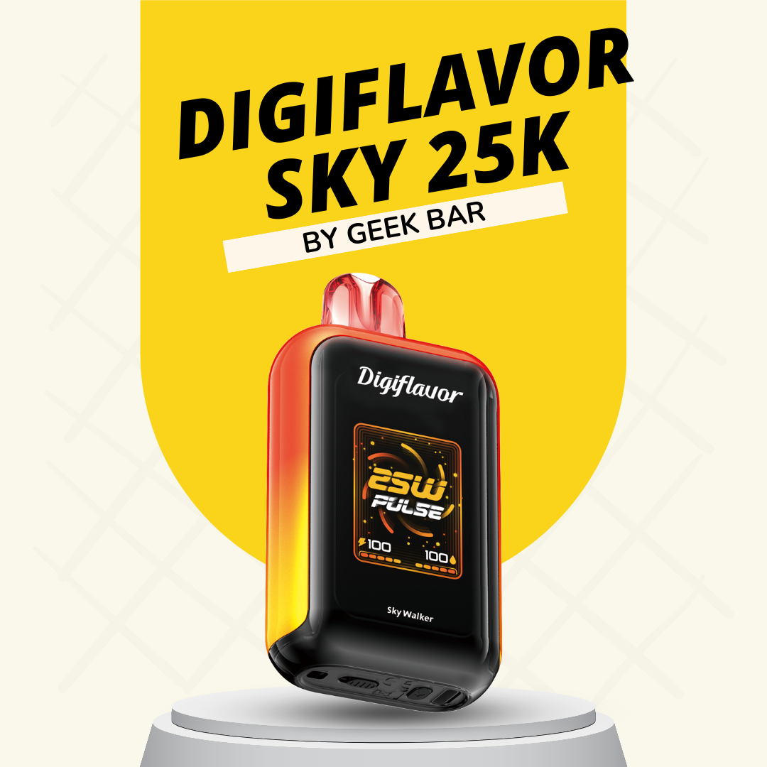 Experience the Future of Vaping with the Digiflavor Sky 25k Disposable Zuluvape Experience the Future of Vaping with the Digiflavor Sky 25k Disposable Zuluvape