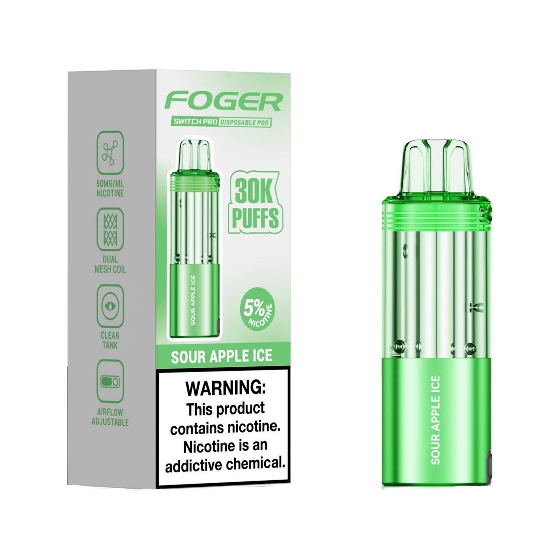 Foger Pod Refill Foger Switch Pro Pod Box of 5 Zuluvape Foger Pod Refill Foger Switch Pro Pod Box of 5 Zuluvape