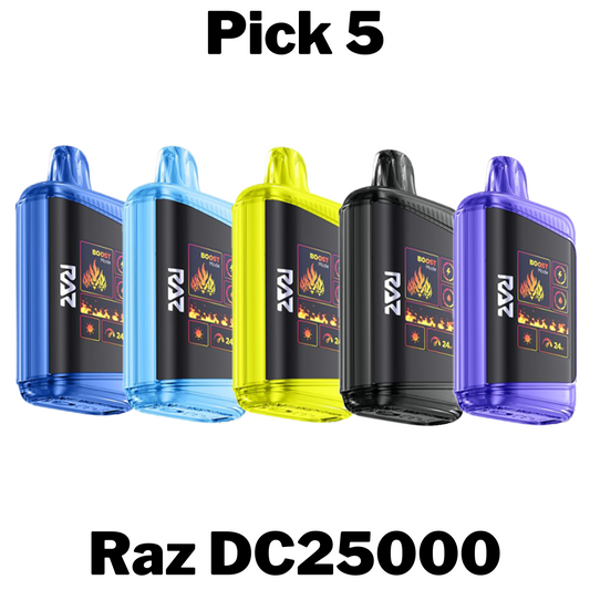 Raz DC25000 Disposable Vape Pick 5