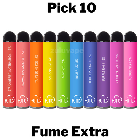 Fume Extra Disposable Vape Pick 10