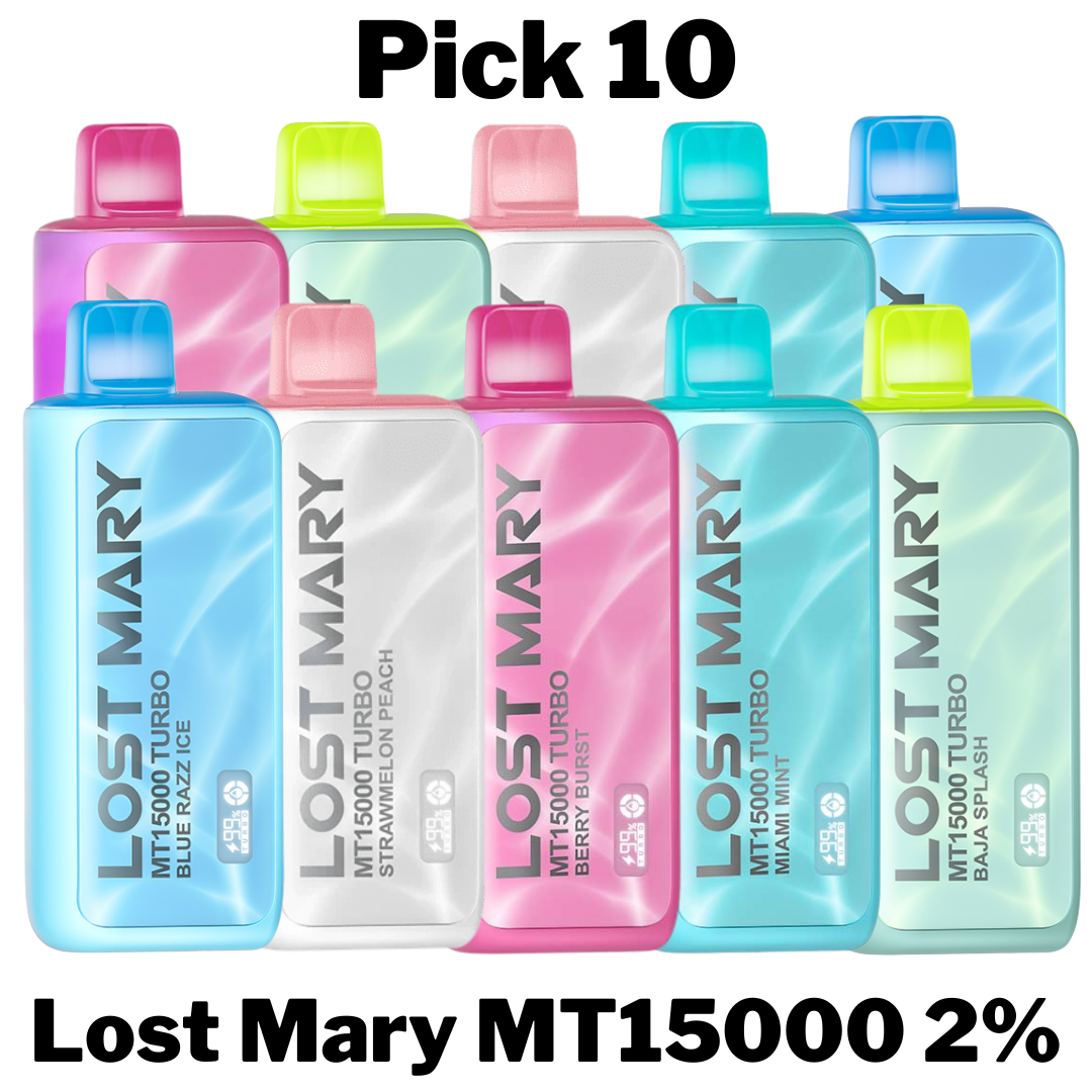Lost Mary MT15000 2% Pick 10 Zuluvape Lost Mary MT15000 2% Pick 10 Zuluvape