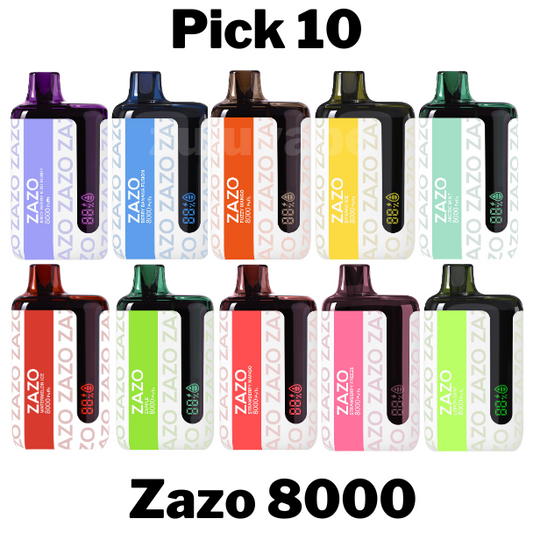 Zazo 8000 Disposable Vape Pick 10
