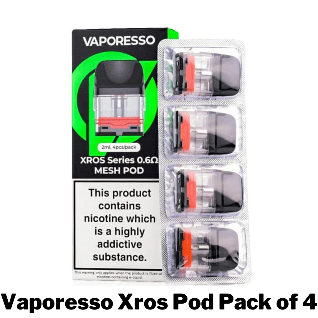 Vaporesso Xros Pod 4 Pack – Zuluvape