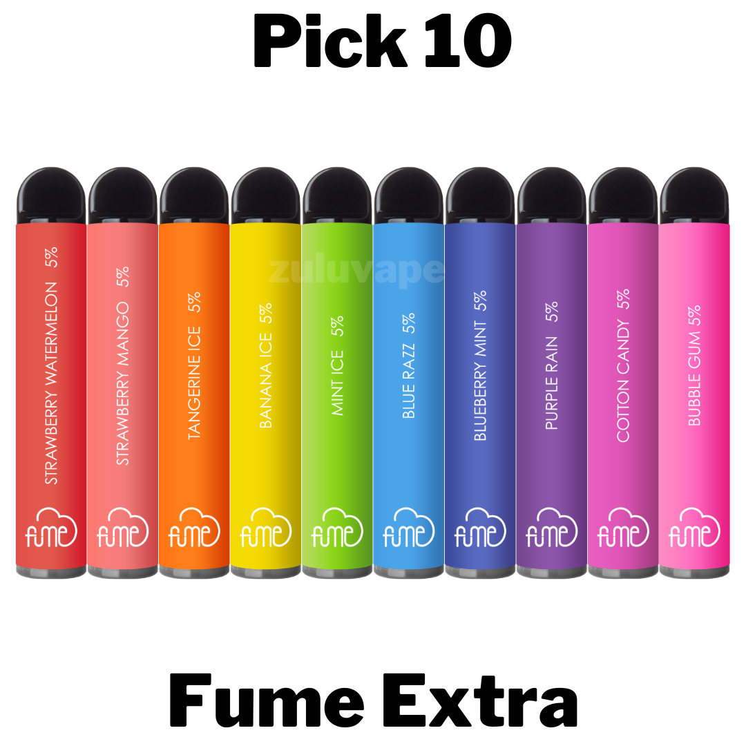Fume Extra Disposable Vape Pick 10 Zuluvape Fume Extra Disposable Vape Pick 10 Zuluvape
