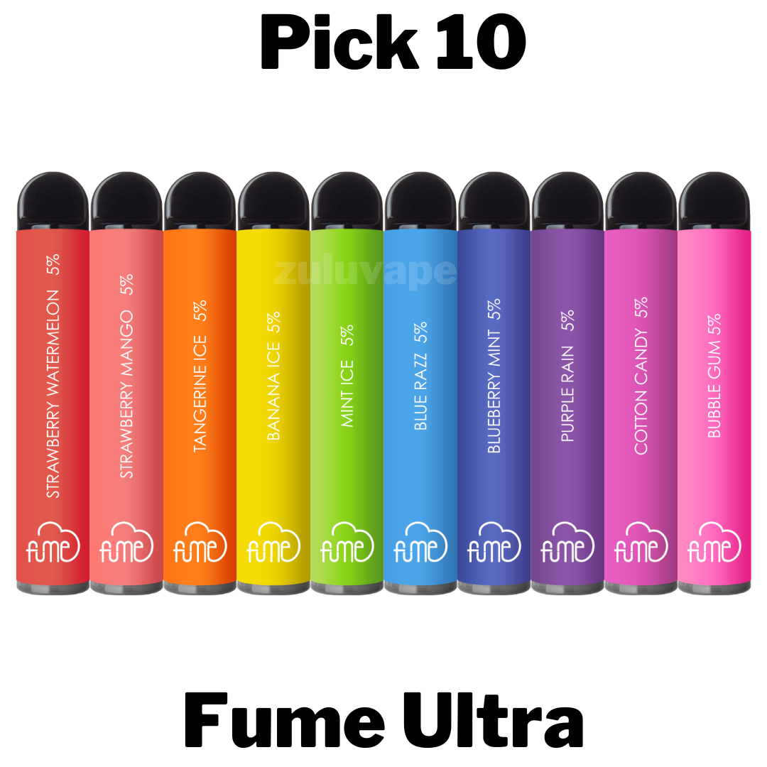 Fume Ultra Disposable Vape Pick 10 Zuluvape Fume Ultra Disposable Vape Pick 10 Zuluvape