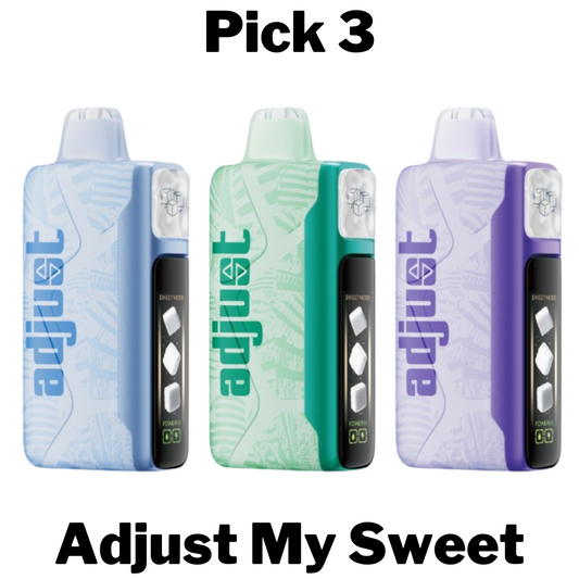 Stock up and save on the Adjust My Sweet by Lost Mary! Pick any 3 flavors.