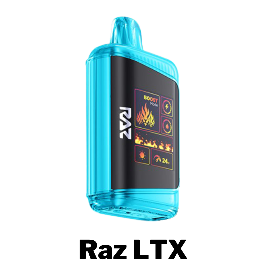 Single Raz LTX Disposable Vape originally called the Raz DC25000