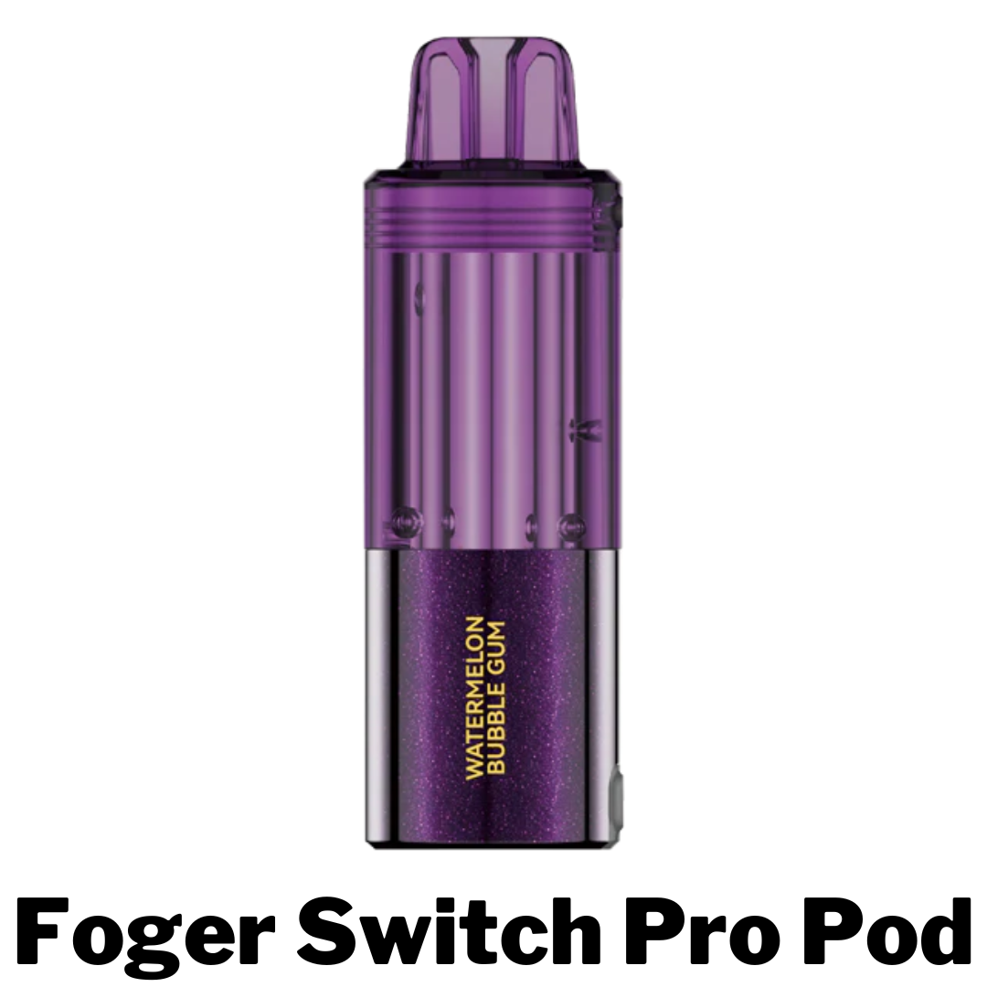Single Foger Switch Pro Pod - High-Quality Disposable Pod with 5% Salt Nicotine for Use with the Foger Switch Pro Kit.