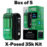 Full box of X-Posed Kits – Complete set of top-tier disposable vapes with exceptional performance