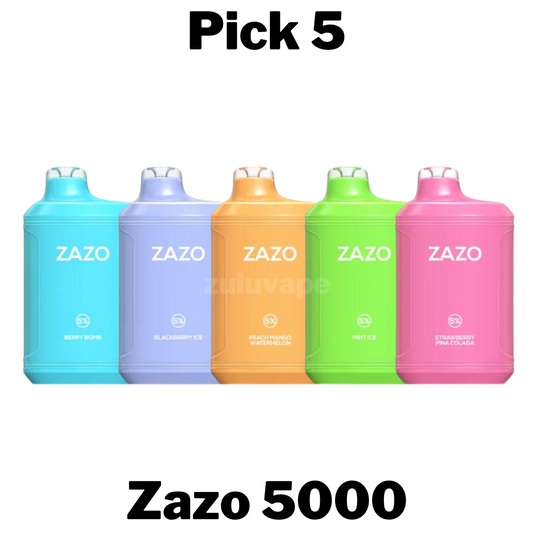 Zazo 5000 Puff Disposable Vape Pick 5