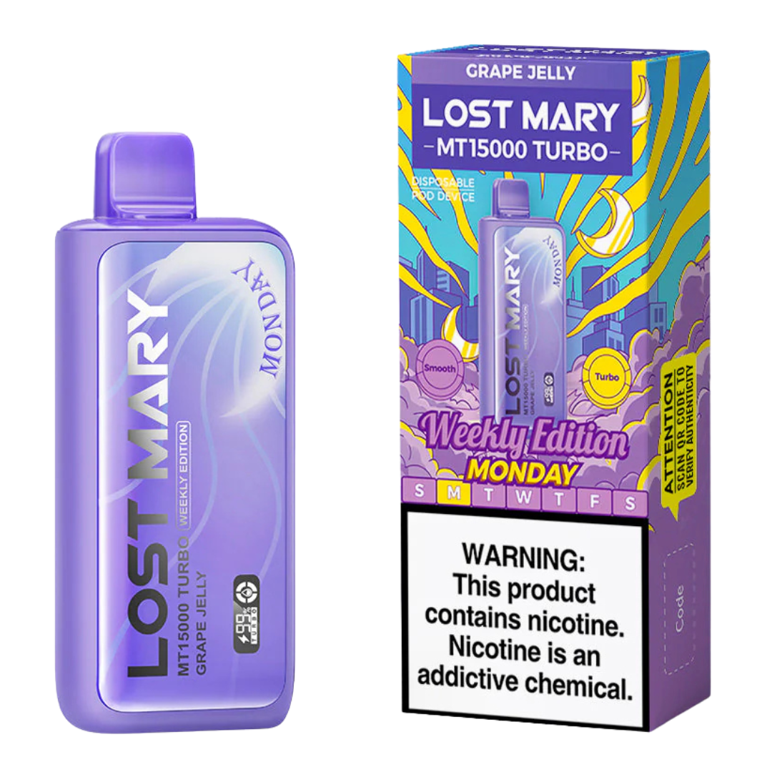 Lost Mary MT15000 Disposable Vape Box of 5