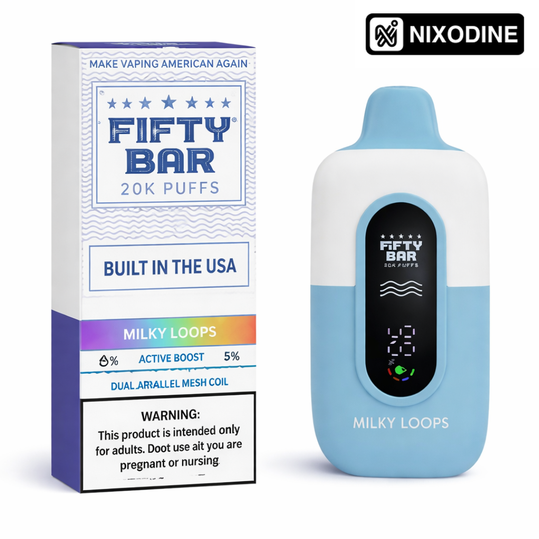 Fifty Bar 20K Nixodine Box of 5