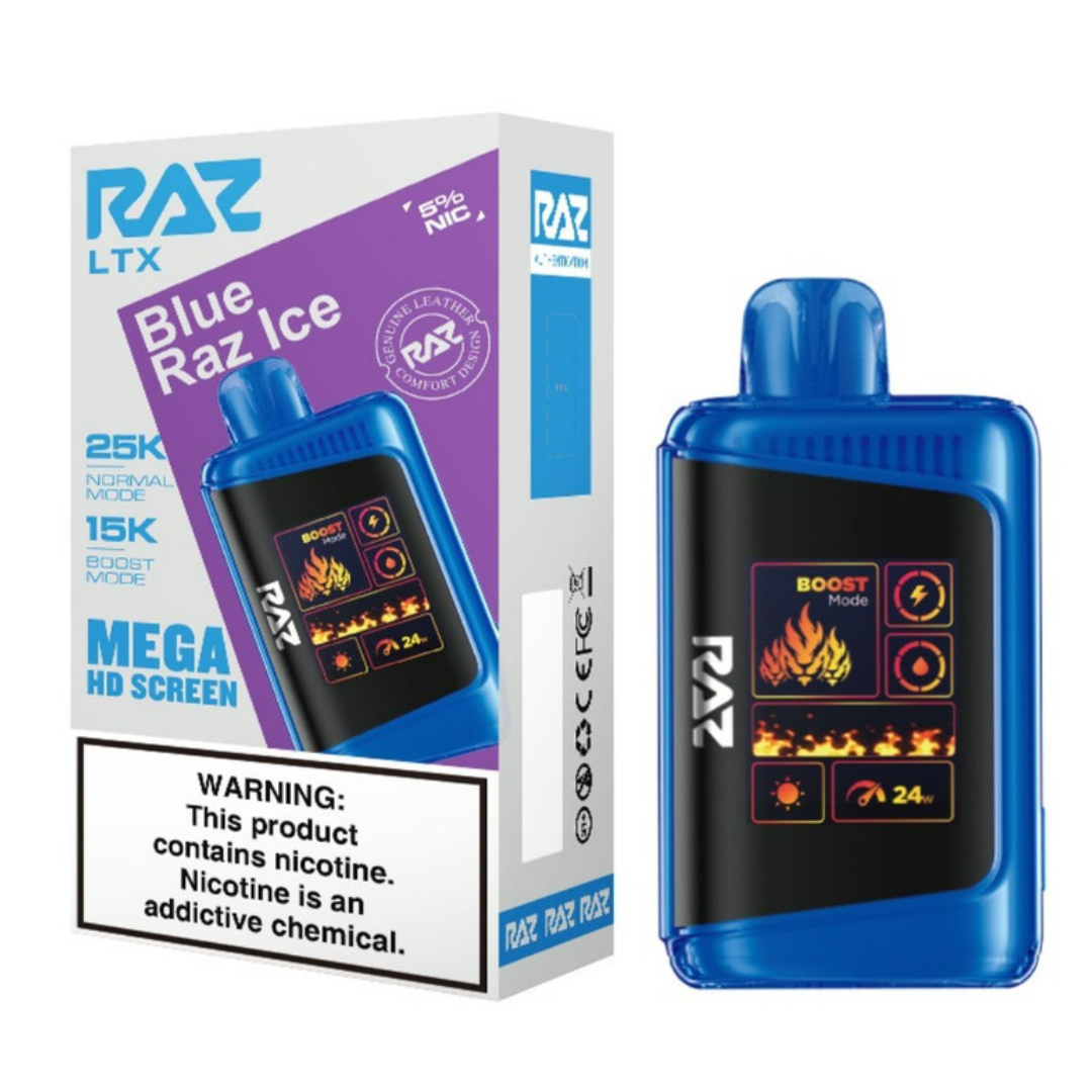 Raz LTX Disposable Vape Box of 5 Zuluvape Raz LTX Disposable Vape Box of 5 Zuluvape