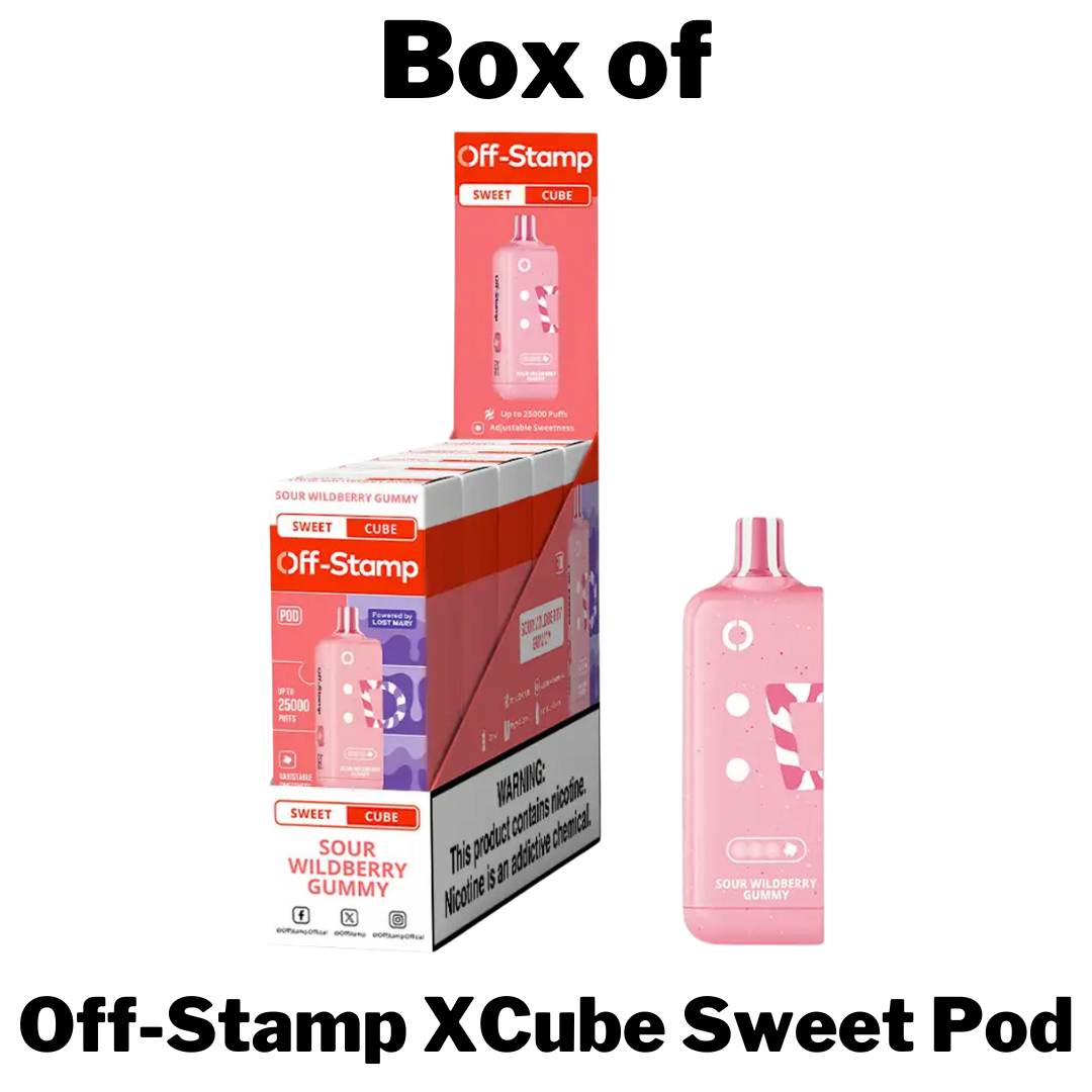 Off-Stamp XCube Sweet Pod Box of 5