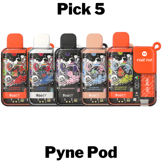Pyne Pod 8500 Puff Disposable Pick 5