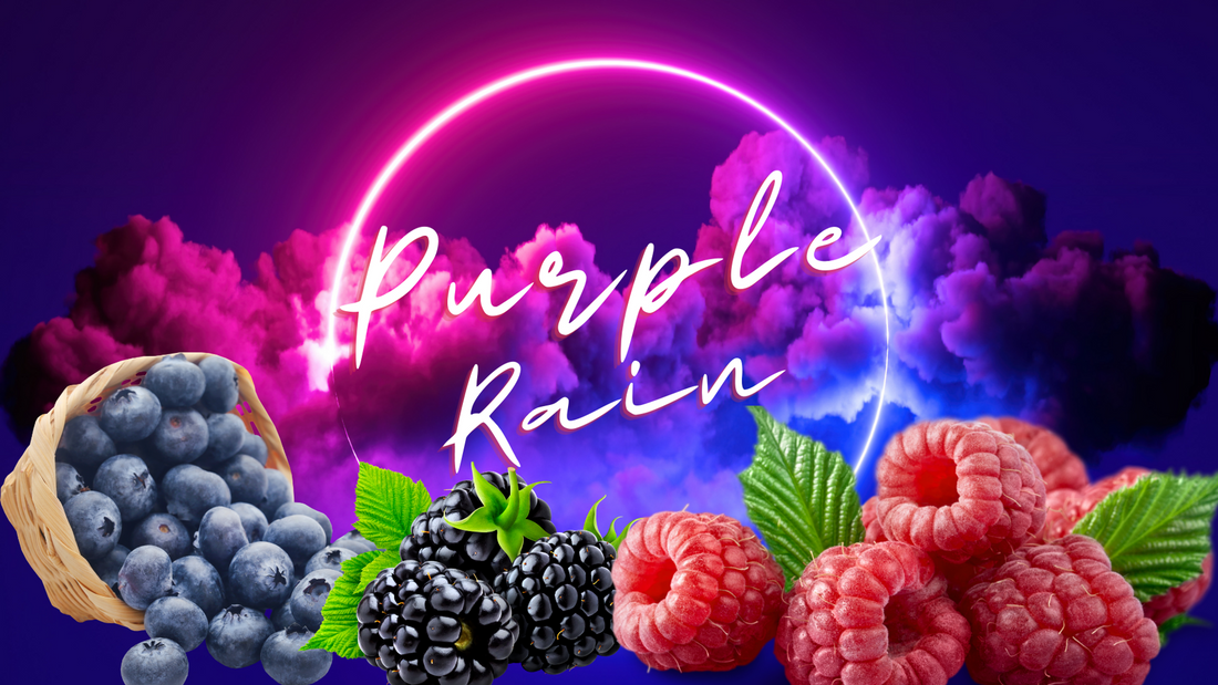 Purple Rain is a delicious vape flavor that combines
