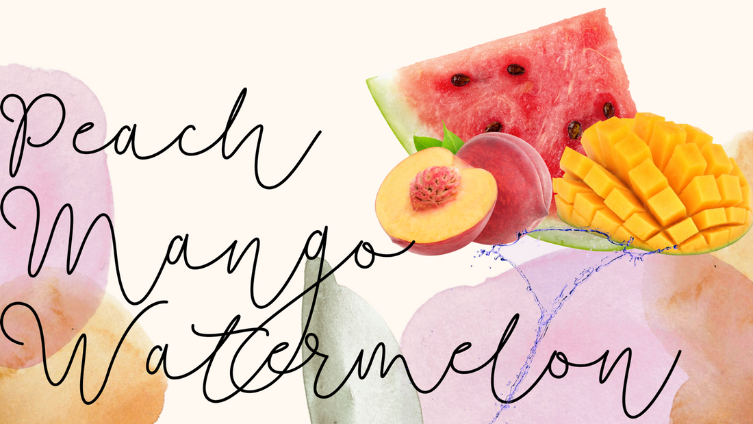 Peach Mango Watermelon is a delicious and refreshing vape