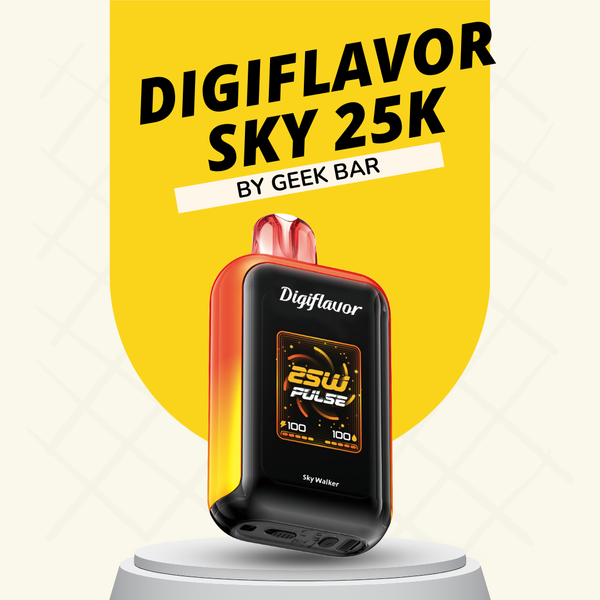 Experience the Future of Vaping with the Digiflavor Sky 25k Disposable Vape