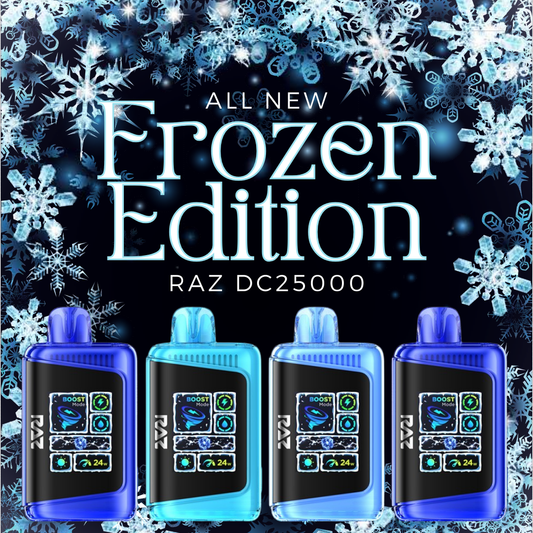 Discover the Geekvape Raz DC25000 Frozen Editions