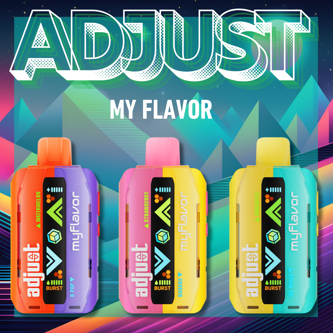 My Flavor Vapes Adjust MyFlavor 40K Disposable Vape Customize Your Flavor My Flavor Vapes Adjust MyFlavor 40K Disposable Vape Customize Your Flavor