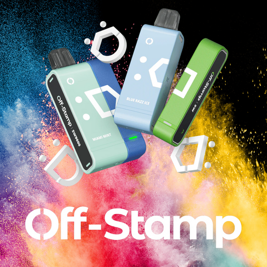 Off Stamp Powered by Lost Mary: Innovation with a Removable Battery