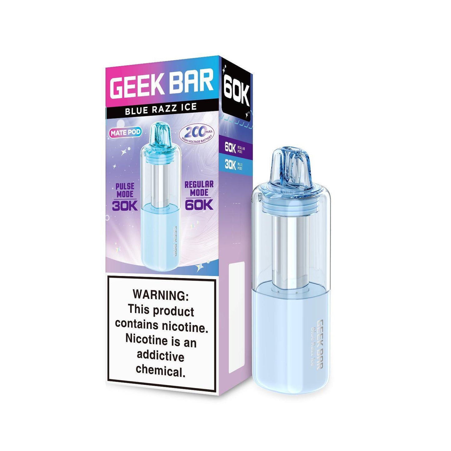 Geek Bar Mate 60K Pod Box of 5