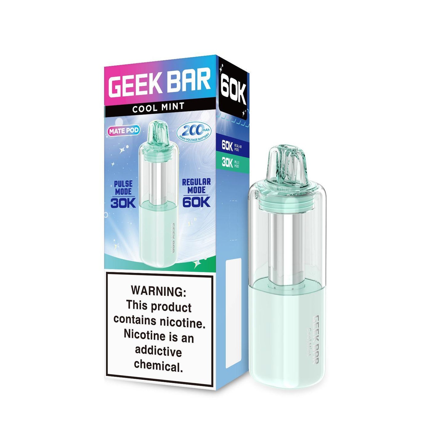 Geek Bar Mate 60K Pod Box of 5