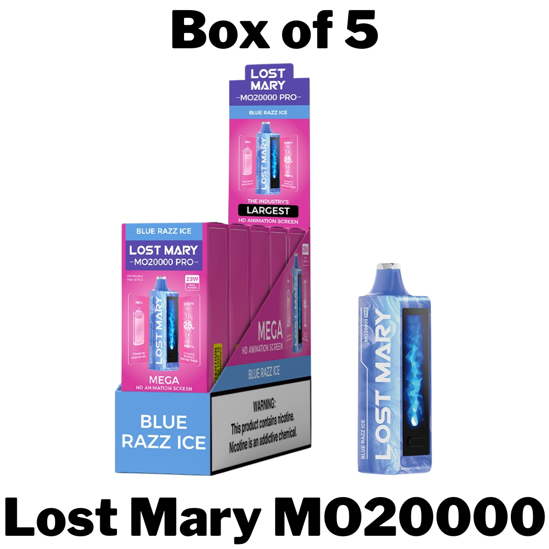 Lost Mary MO20000 Pro Disposable Vape Box of 5