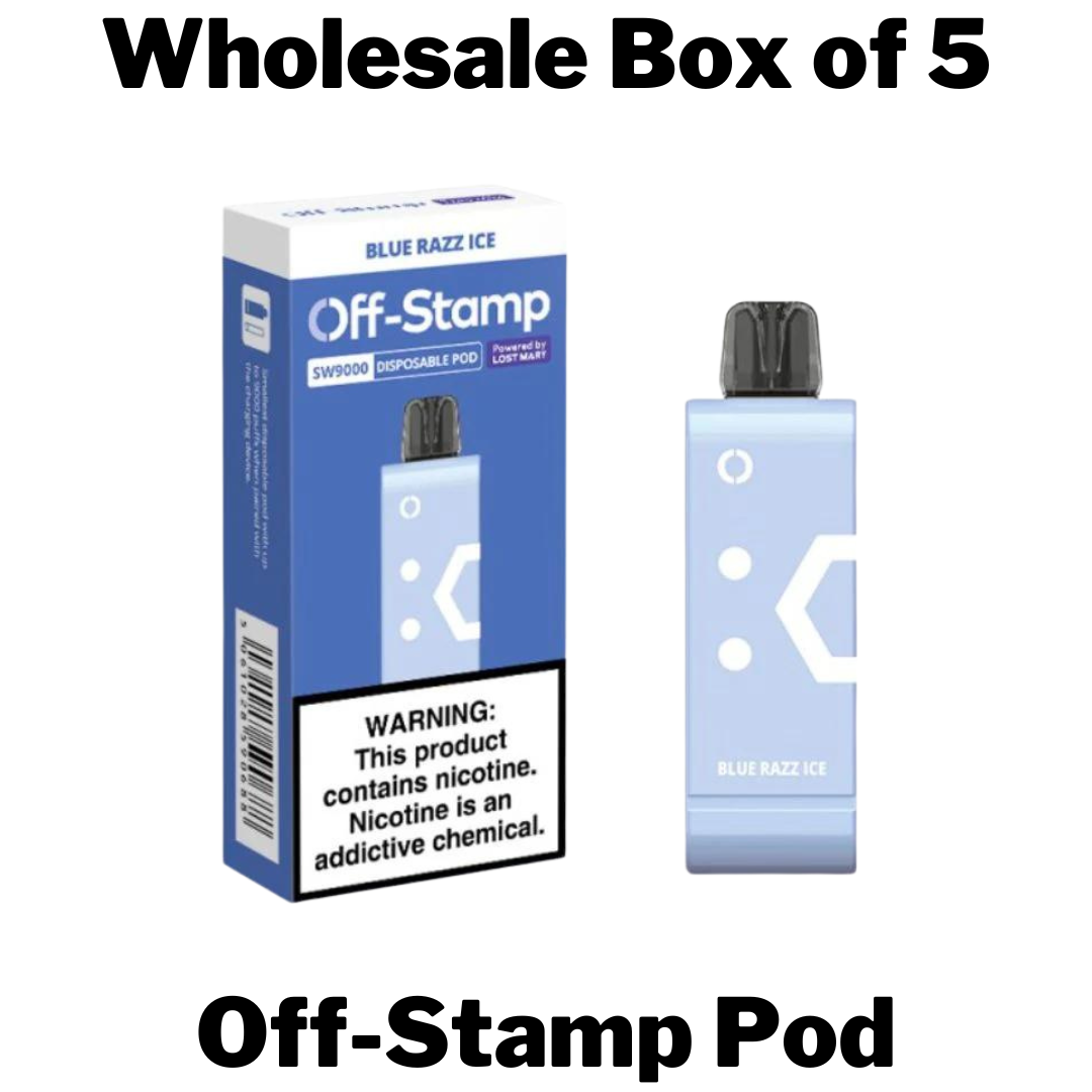 Off Stamp SW9000 Pod Wholesale Box of 5