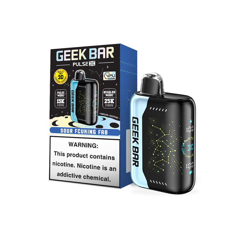 Geekbar Pulse X 25000 Disposable Vape Box of 5