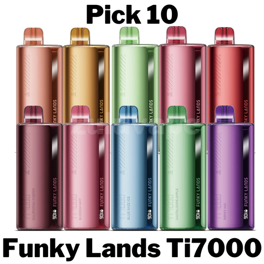 Funky Lands by EB Designs Ti7000 Disposable Pick 10