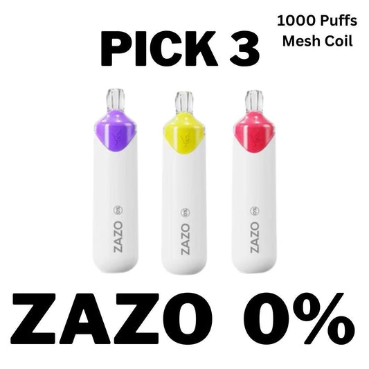 Zazo Zero Disposable Vape Pick 3