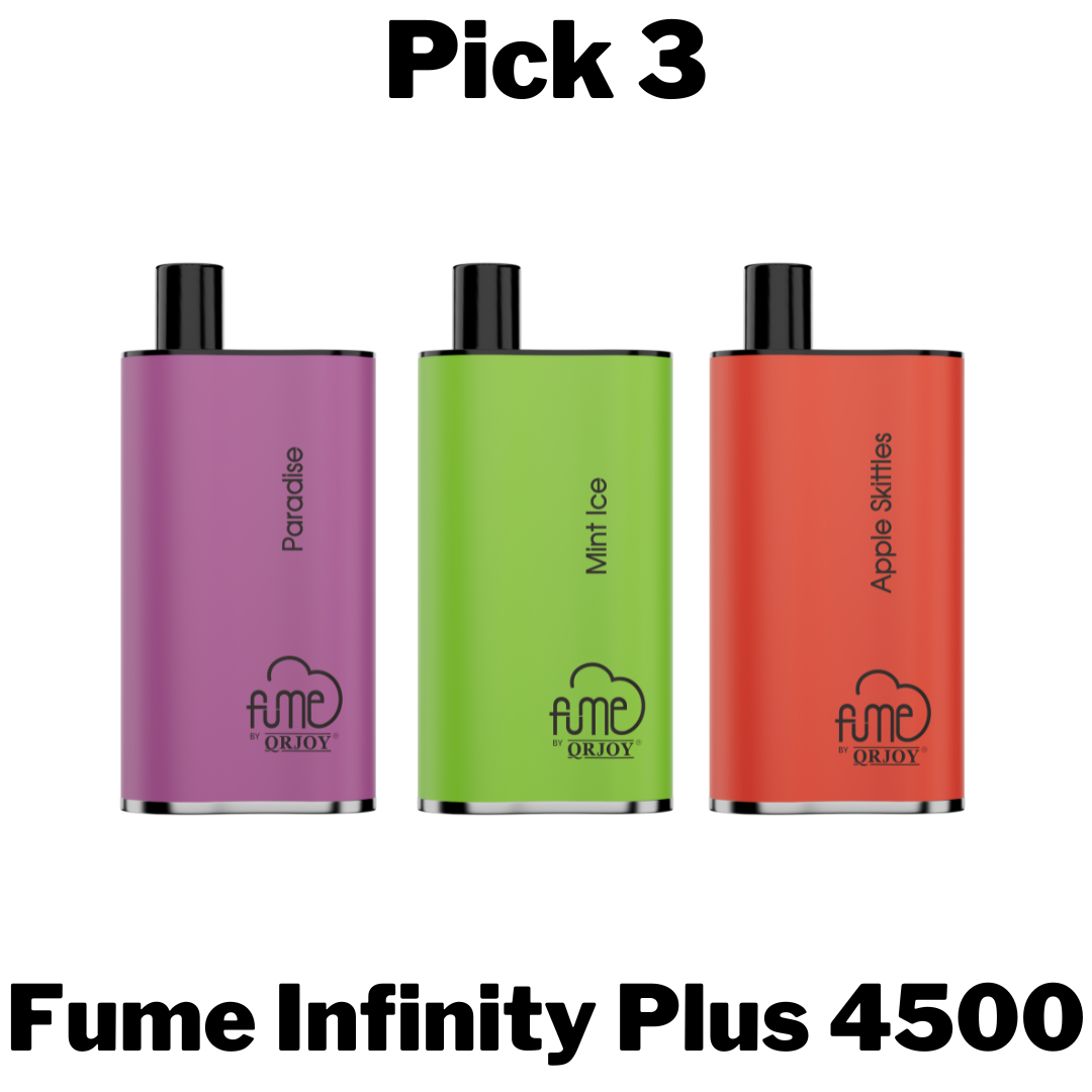 Fume Infinity Plus Disposable Vape Pick 3