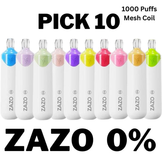 Zazo Zero Disposable Vape Pick 10