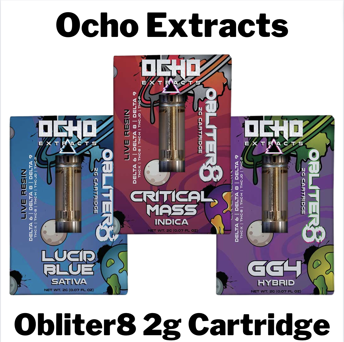 Ocho Extracts Obliter8 2g Cart