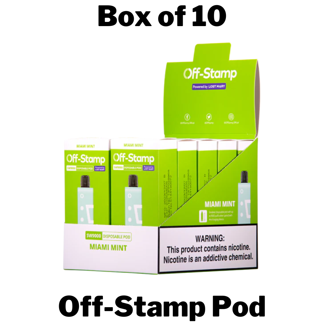 Off Stamp SW9000 Disposable Vape Pod