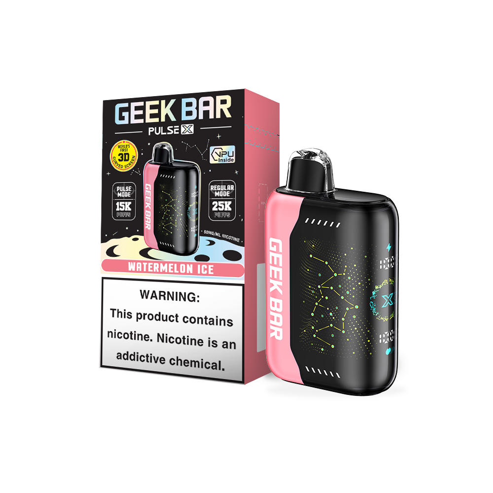 Geekbar Pulse X 25000 Disposable Vape Box of 5