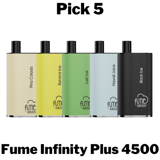 Fume Infinity Plus Disposable Vape Pick 5