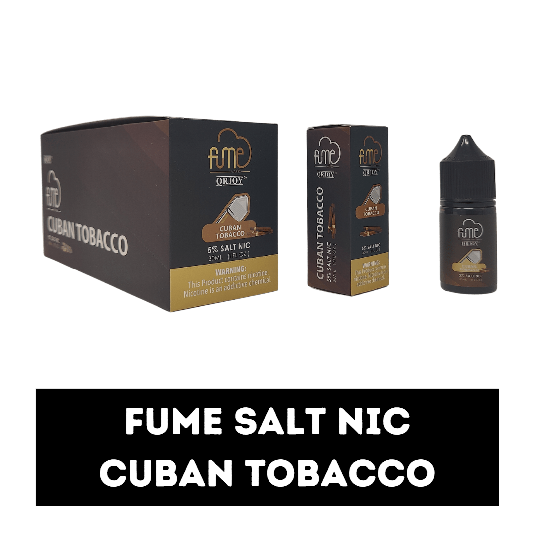 Fume Salt Nicotine E-Liquid Wholesale Box of 12 Bottles