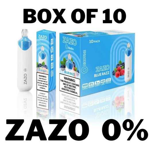 Zazo Zero Disposable Vape Box of 10