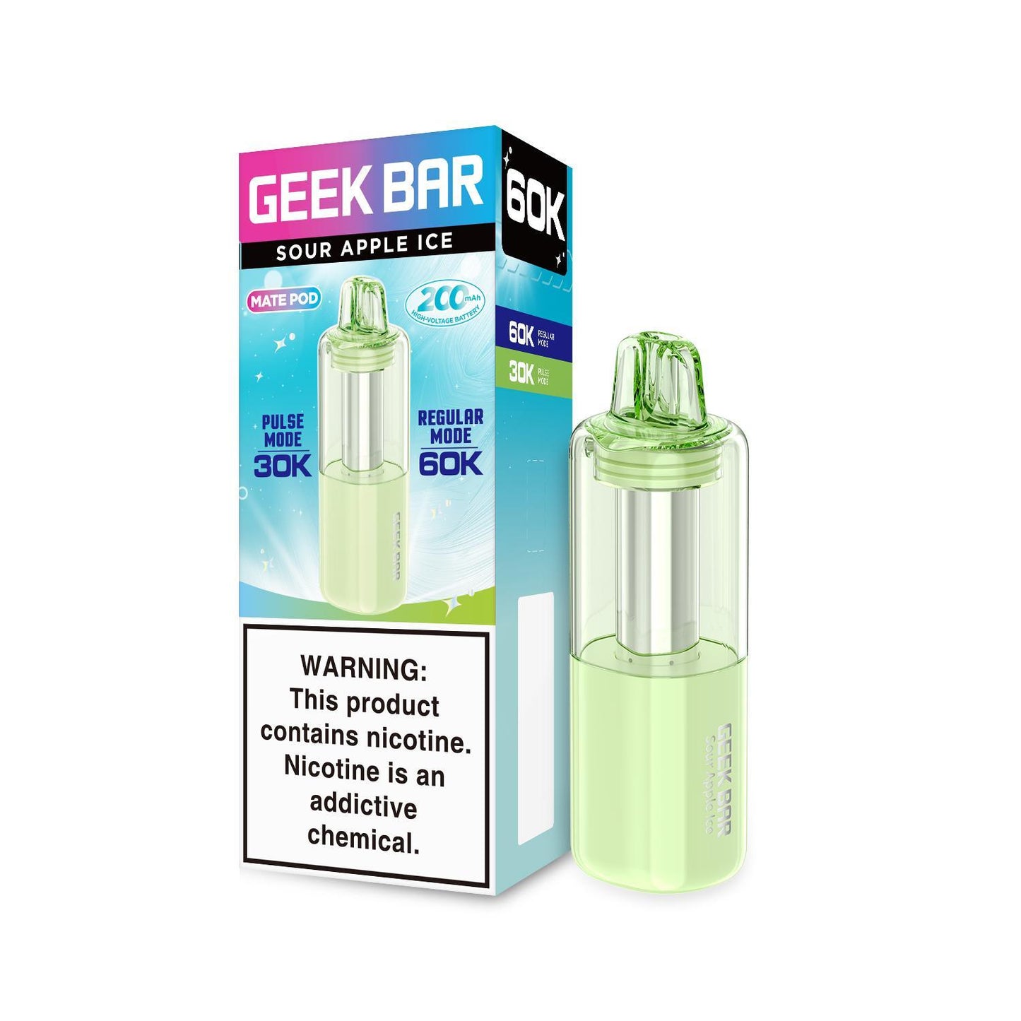 Geek Bar Mate 60K Pod Box of 5
