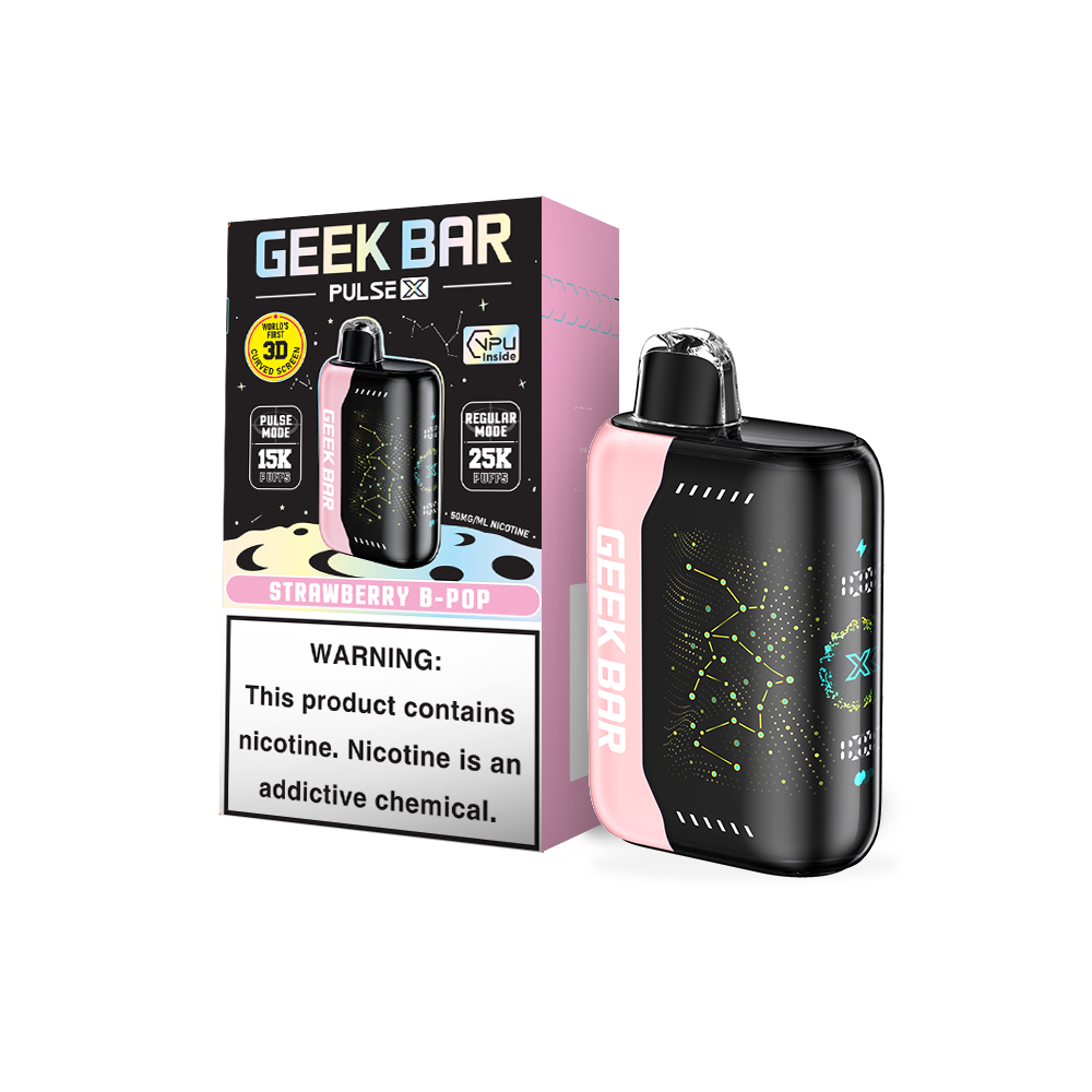 Geekbar Pulse X 25000 Disposable Vape Box of 5