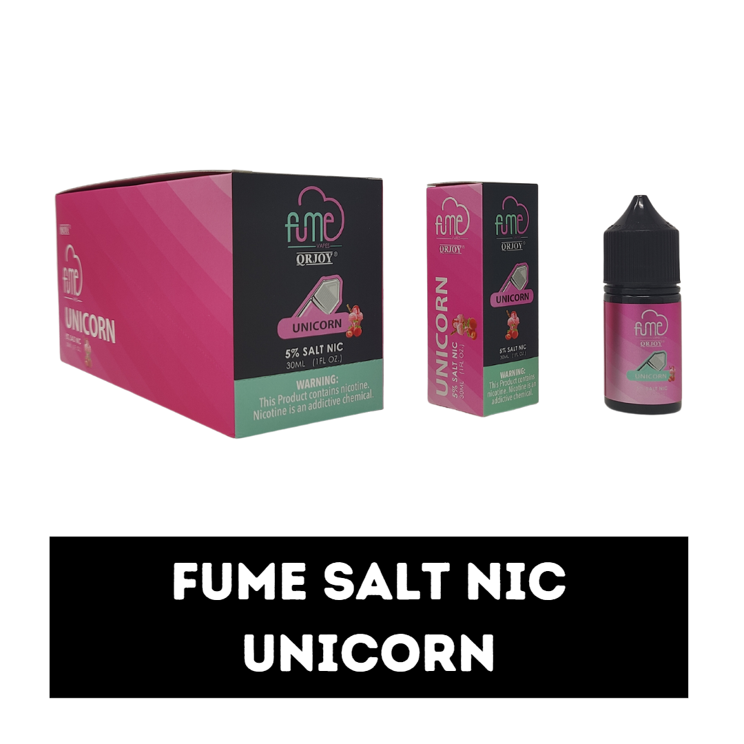 Fume Salt Nicotine E-Liquid Wholesale Box of 12 Bottles