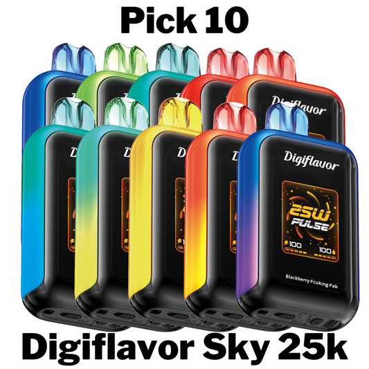 Digiflavor Sky 25k Disposable Vape Pick 10