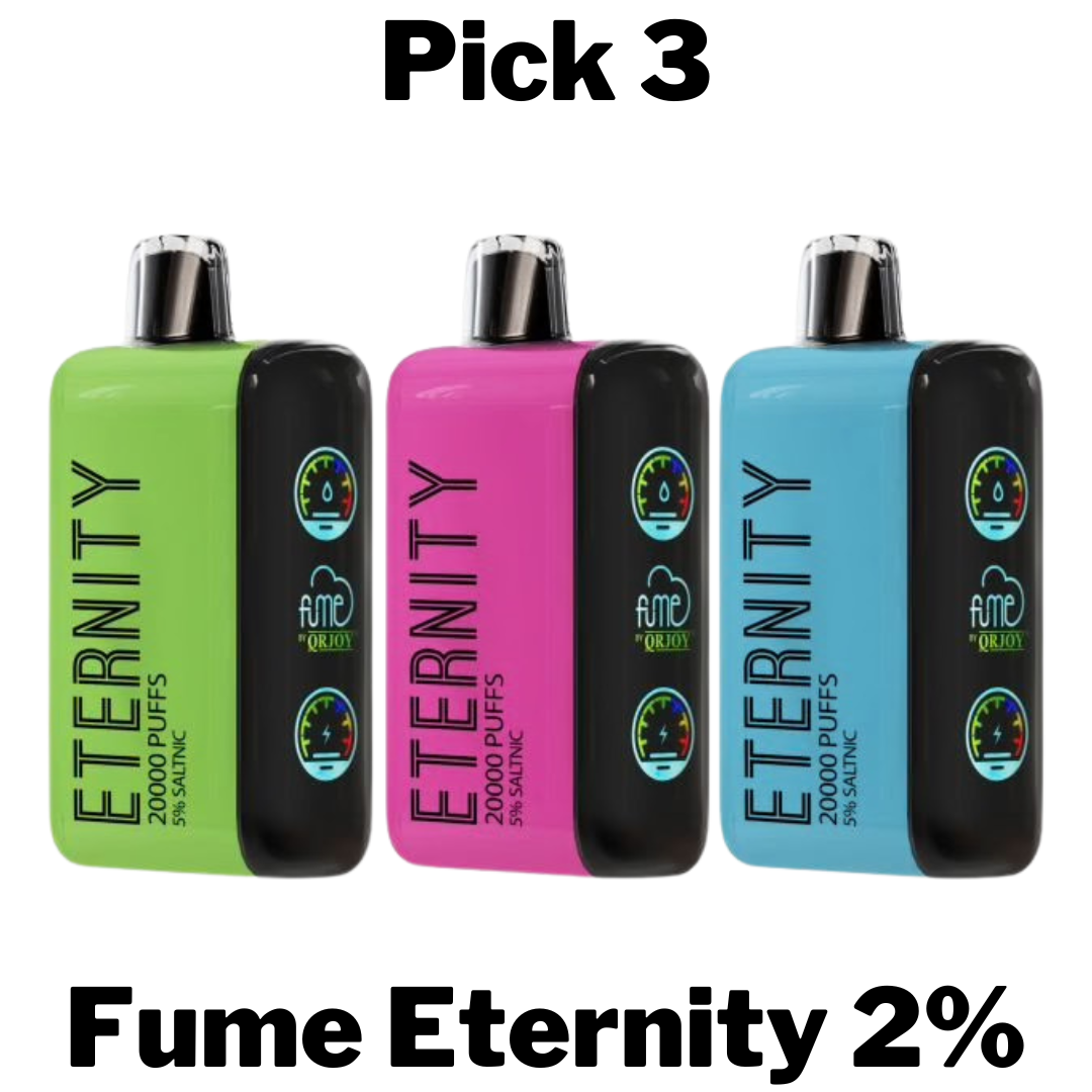 Fume Eternity 2% Disposable Vape Pick 3