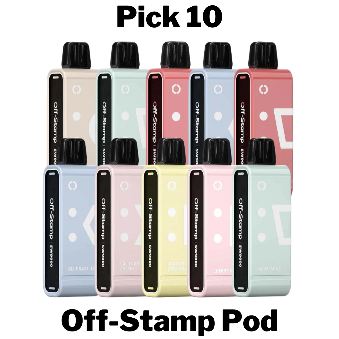 Off Stamp SW9000 Disposable Vape Pod Pick 10 – Zuluvape