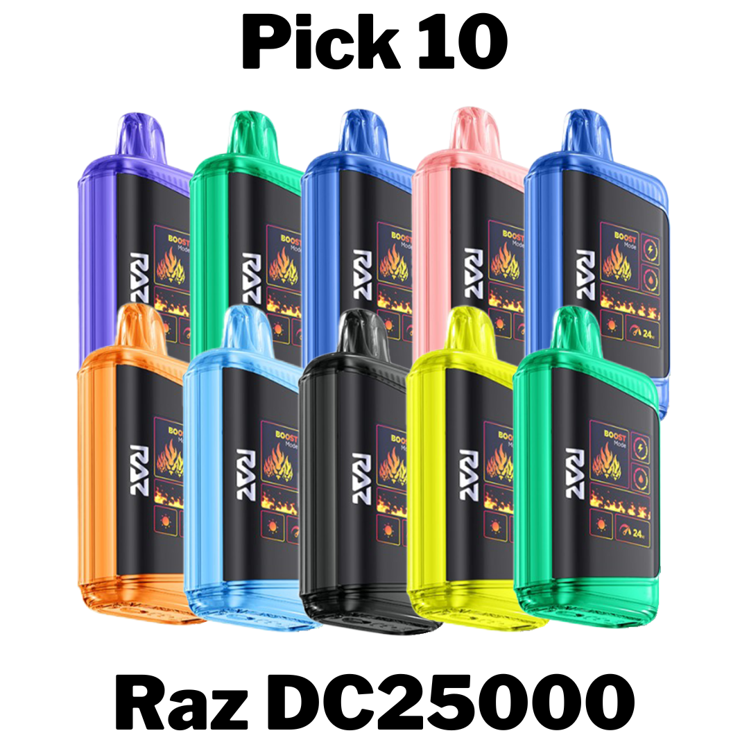 Raz DC25000 Disposable Vape Pick 10 – Zuluvape