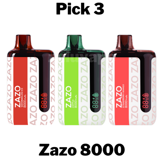 Zazo 8000 5% Disposable Vape Pick 3