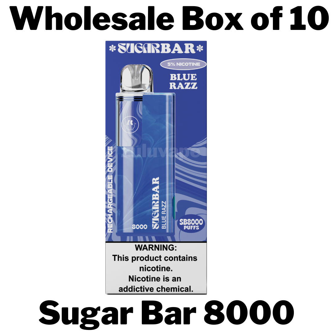 Sugarbar SB 8000 Disposable Vape Wholesale Box of 10