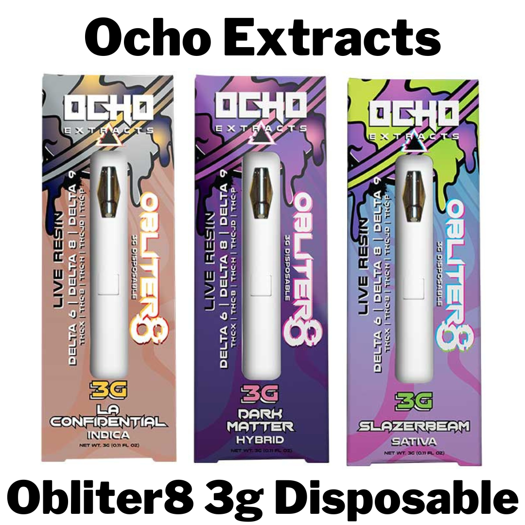 Ocho Extracts Obliter8 3g Disposable – Zuluvape